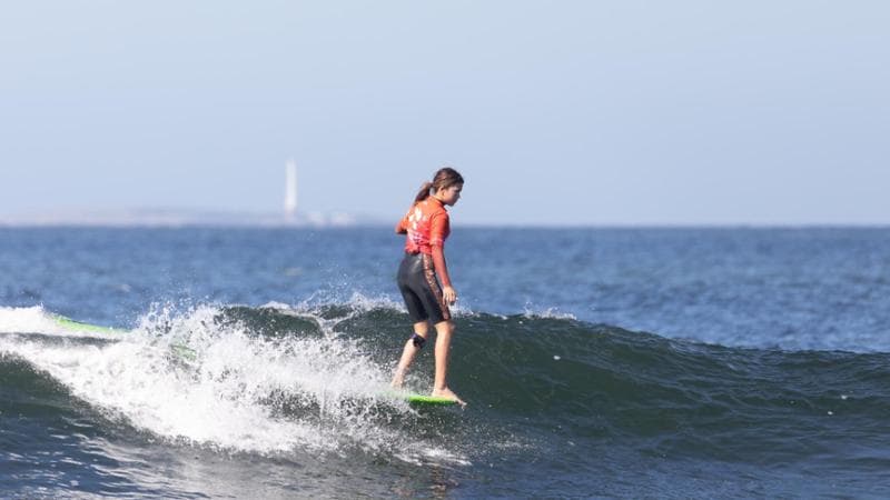 Ginger, l'enfant prodige del surf azzurro che sogna i Giochi