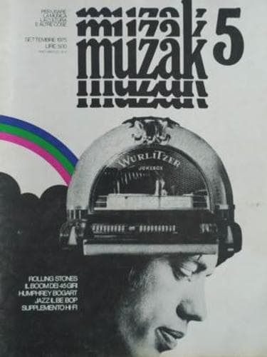 Una copertina della rivista Muzak
