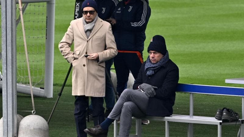 Maurizio Scanavino e Cristiano Giuntoli