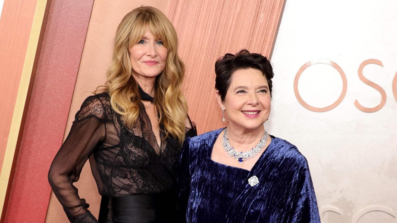 Con Laura Dern