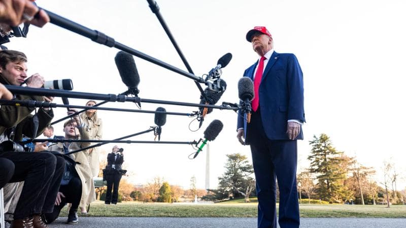 Il presidente Usa, Donald Trump&nbsp;&nbsp;
