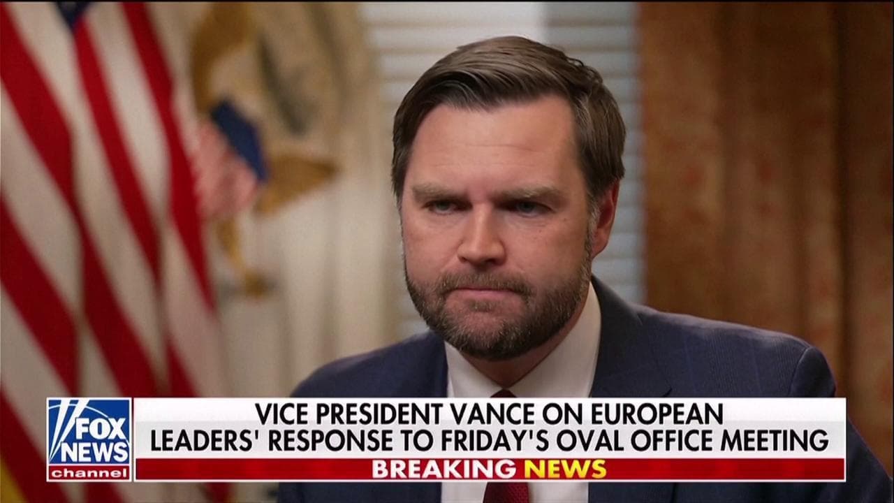 Vance: "Non mi interessa cosa dicono gli europei in pubblico. Zelensky deve cambiare atteggiamento"
