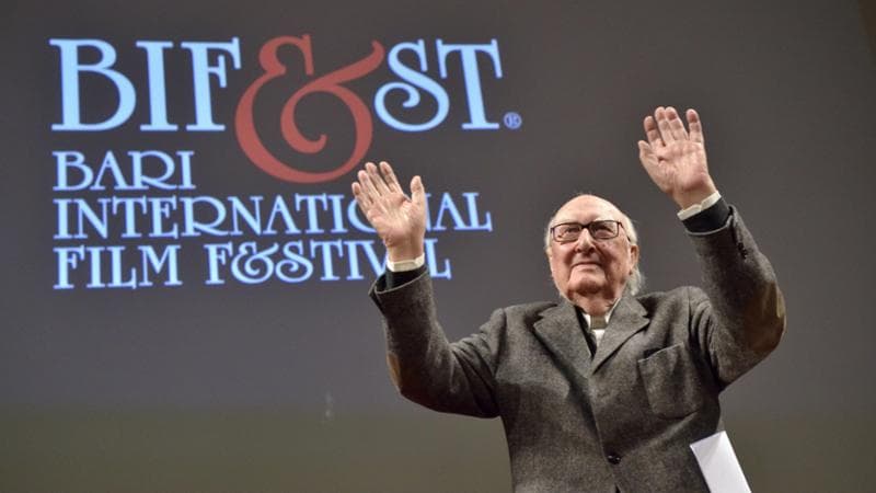 12/04/2014 Bari, Bifest 2014, Bari International Film Festival. Nella foto  Andrea Camilleri.