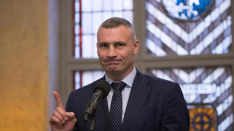 Vitali Klitschko, sindaco di Kiev
