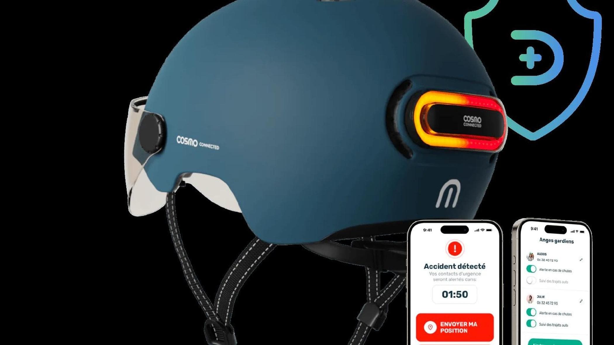Fusion+が到着します。これは、統合された個人保険に関連する最初のヘルメットです