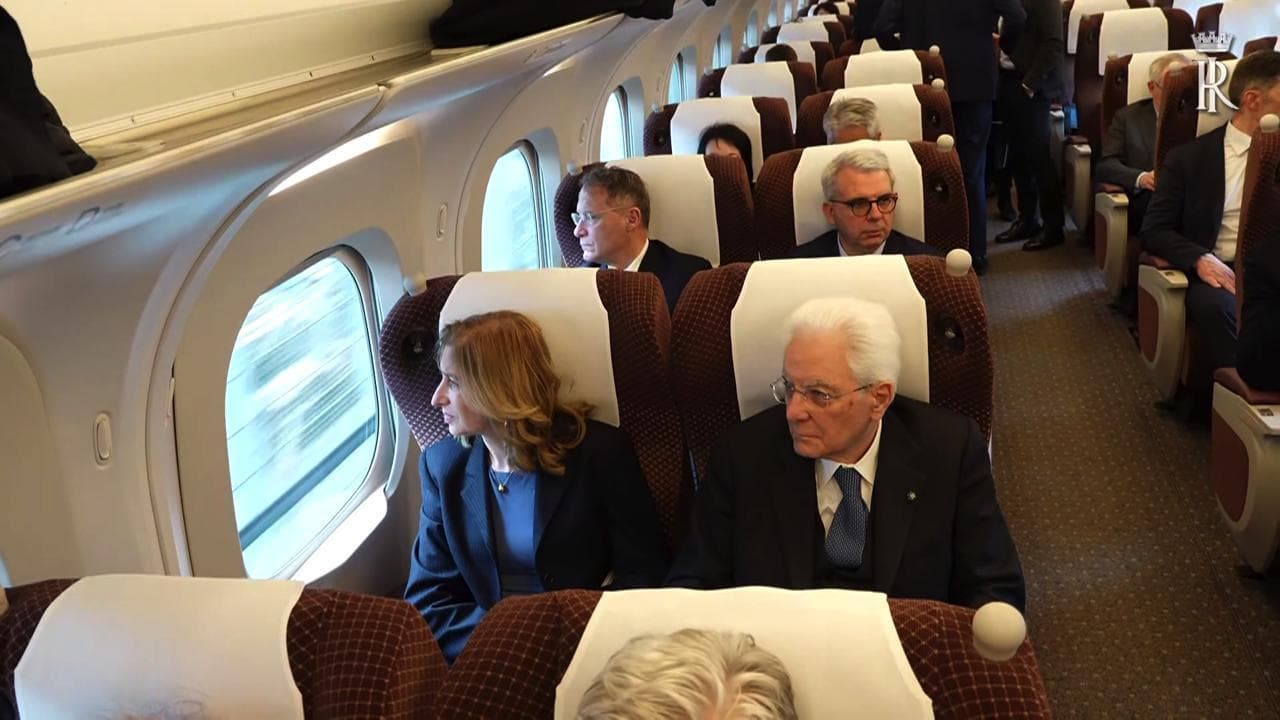 Giappone, Mattarella da Tokyo a Kyoto sul treno veloce Shinkansen