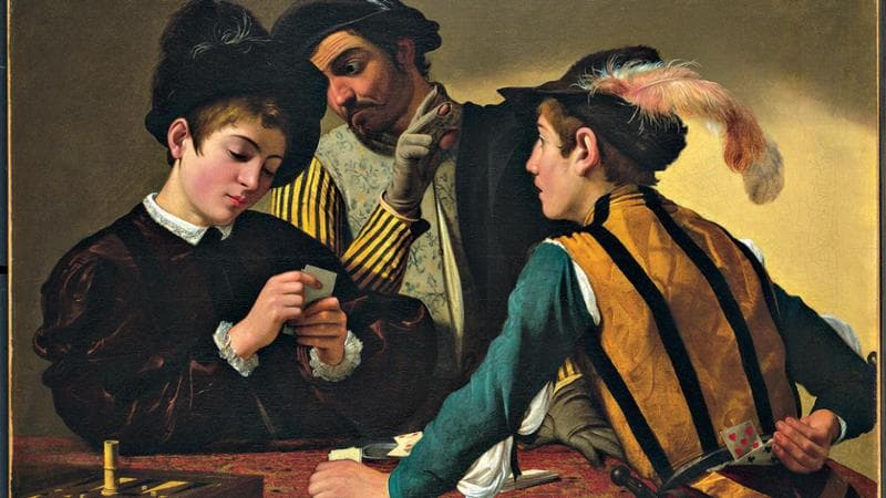 Caravaggio, I bari,&nbsp;
