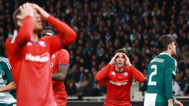 La disperazione di Gosens per un'occasione fallita dalla Fiorentina