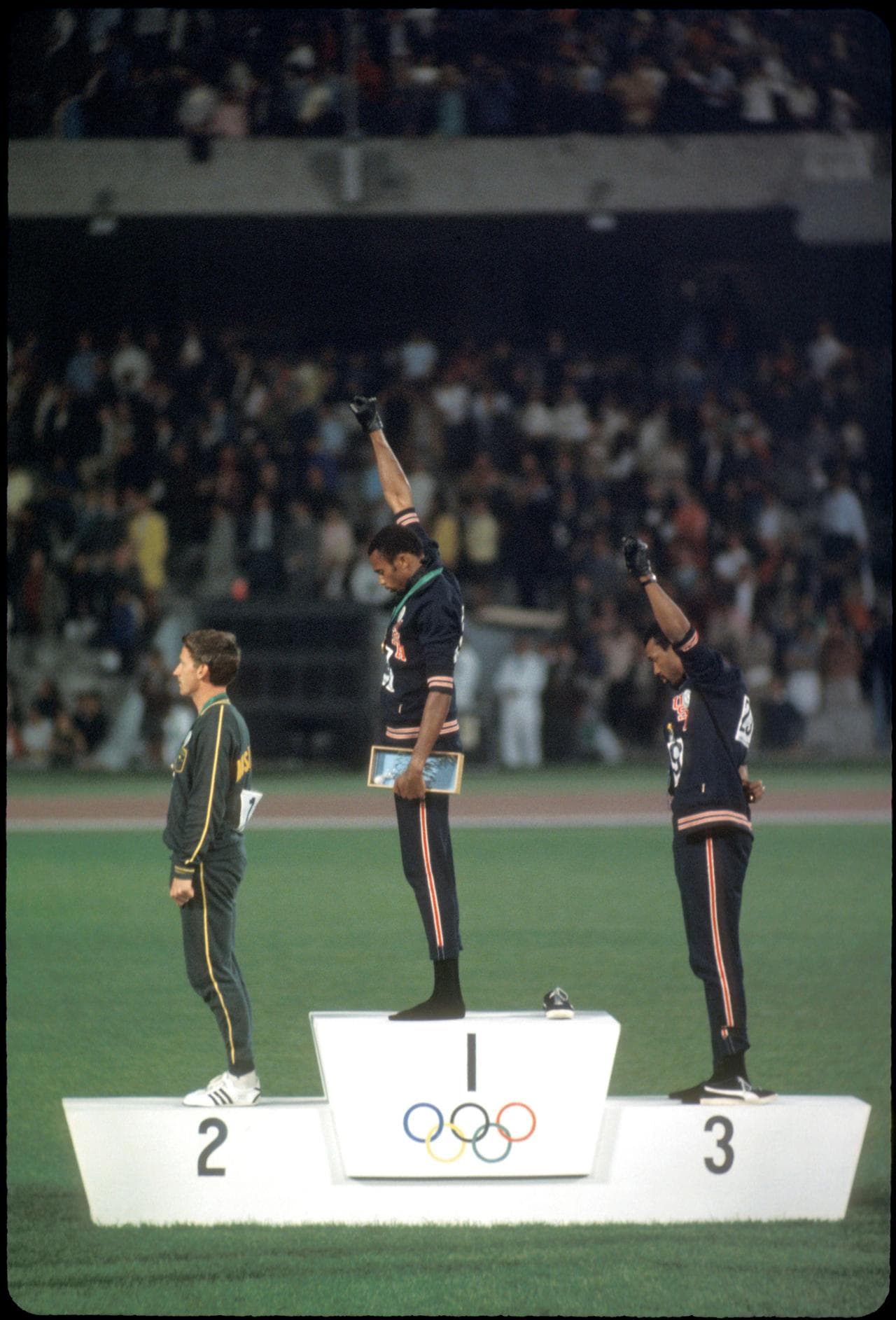 La protesta di Tommie Smith e John Carlos a Messico 1968