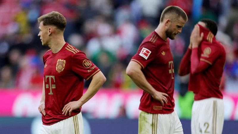 Joshua Kimmich e Eric Dier del Bayern Monaco