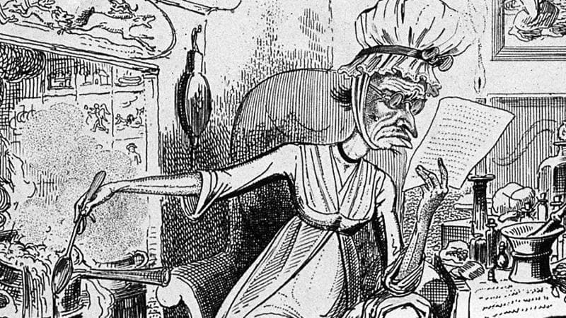 George Cruikshan, La ricetta (1819)