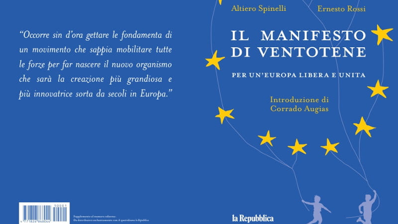 Il Manifesto di Ventotene in regalo oggi con Repubblica