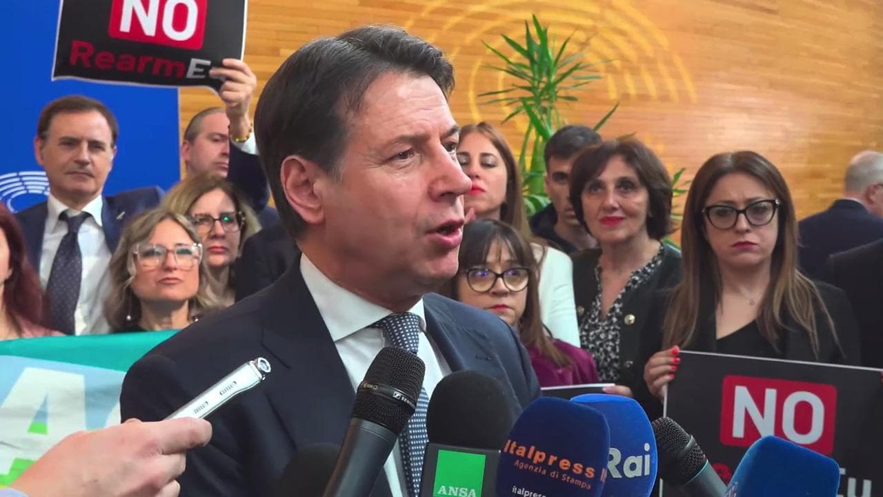 Manifestazione del 15 marzo, Conte: "Ringrazio Serra ma troppe ambiguità sul riarmo"