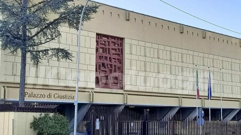 Il palazzo di giustizia dell'Aquila