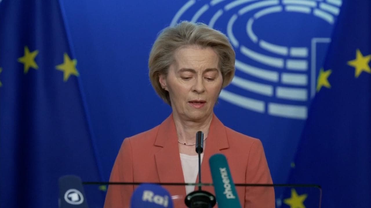 Dazi, von der Leyen: "Rammaricati per decisione Usa, contromisure per 26 miliardi di euro"