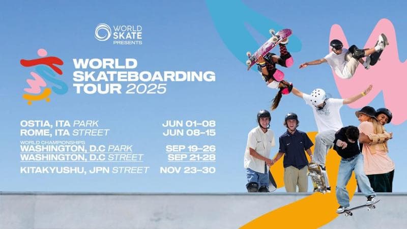 World Skate Games in Paraguay e negli Stati Uniti
