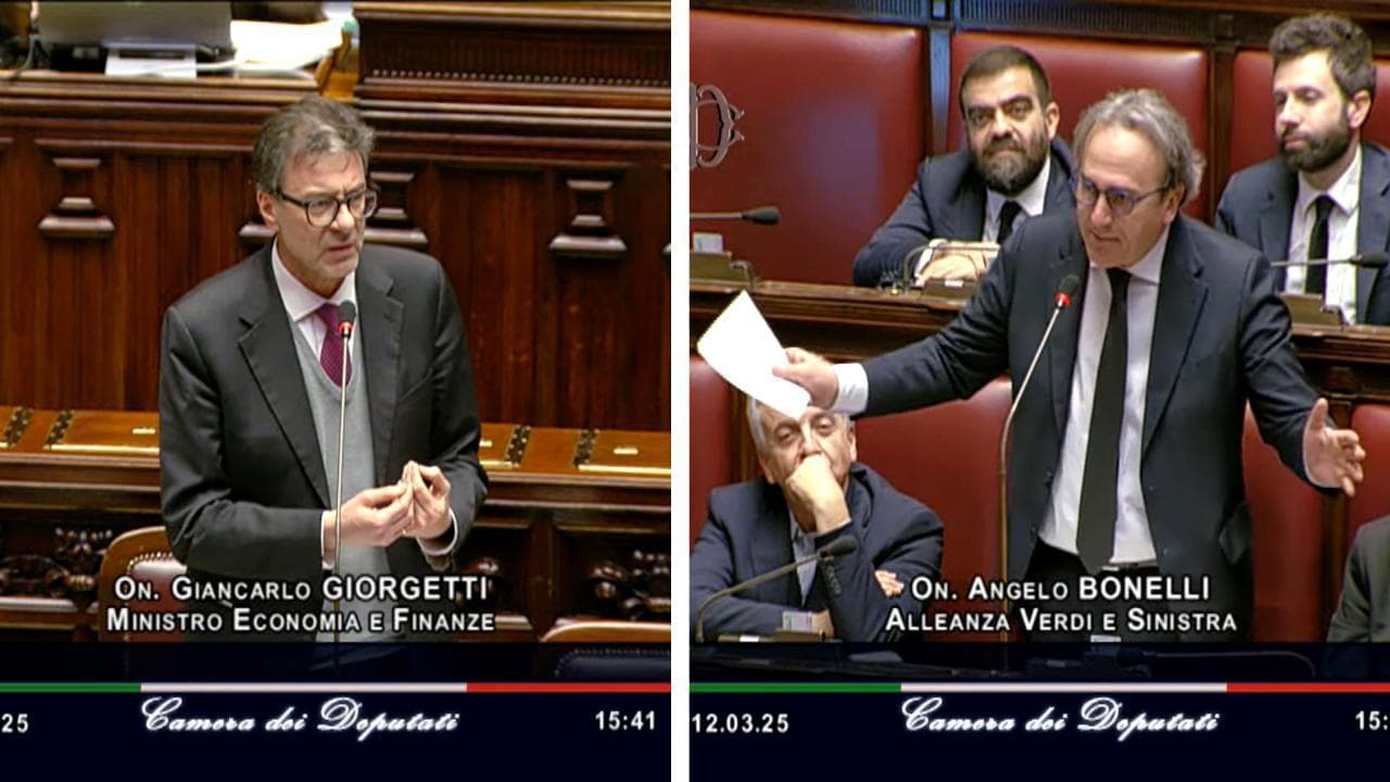 Dazi e armi: tutti contro Giorgetti alla Camera. Fratoianni: "Capisco il suo imbarazzo..."