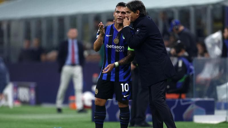 Lautaro e Inzaghi