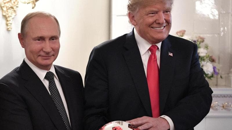 Vladimir Putin e Donald Trump