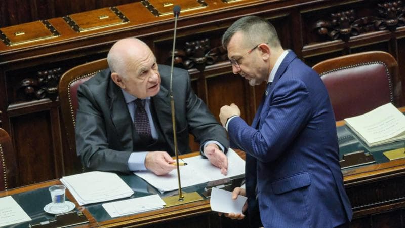 Carlo Nordio e Andrea Delmastro
