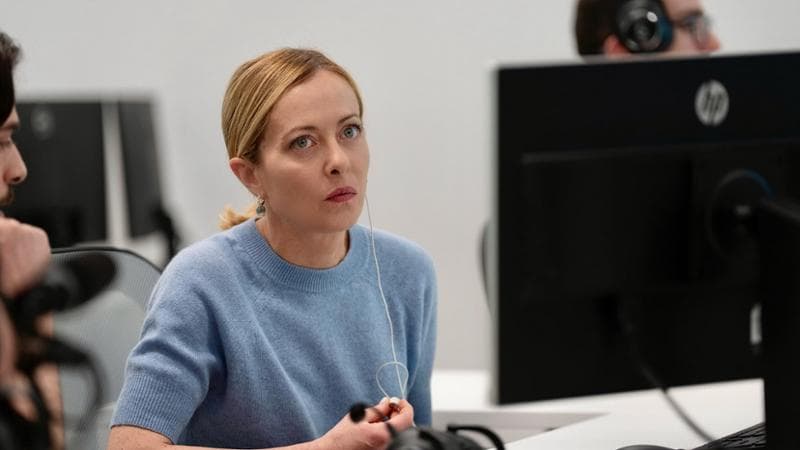 La premier Giorgia Meloni