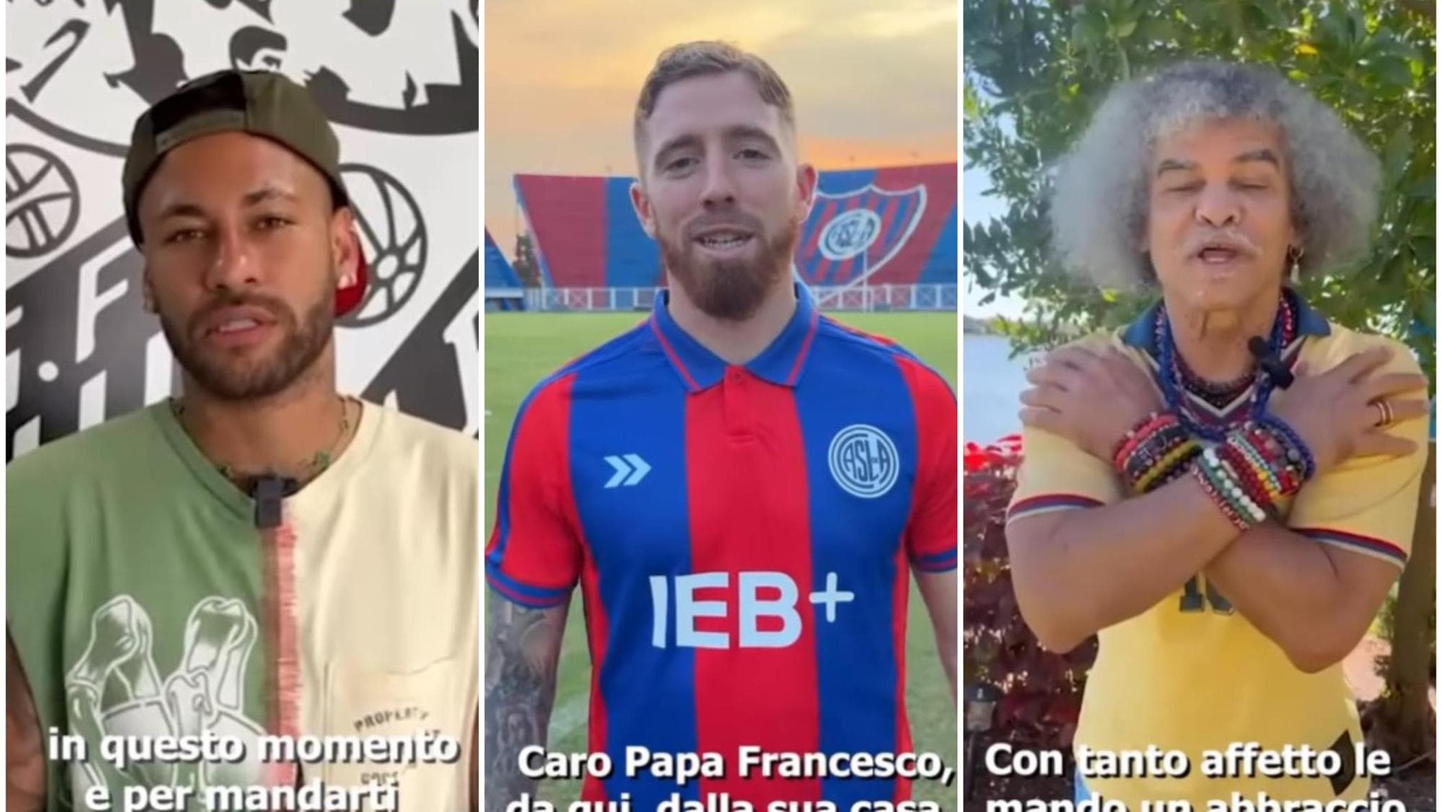“Hadi Papa Francis”: Neymar'dan Pirlo'ya, Instagram'daki futbol yıldızlarının videoları