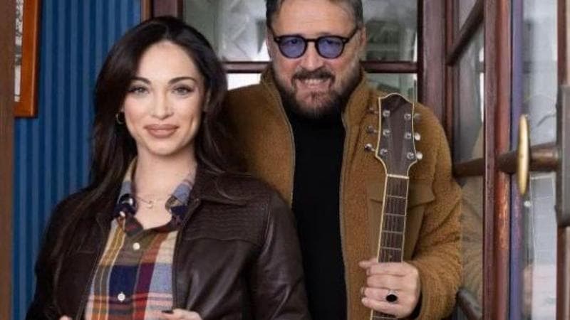 I conduttori di "Musica mia" su Rai 2 Lorella Boccia e Marco Conidi