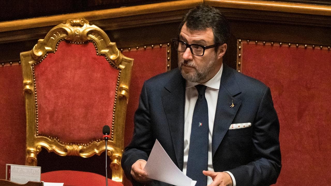 MATTEO SALVINI, VICEPRESIDENTE DEL CONSIGLIO E MINISTRO DELLE INFRASTRUTTURE E DEI TRASPORTI