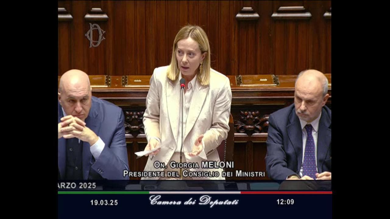 Meloni sull'Ucraina: "Mai usato la parola vittoria, ho sempre detto deterrenza per la pace"
