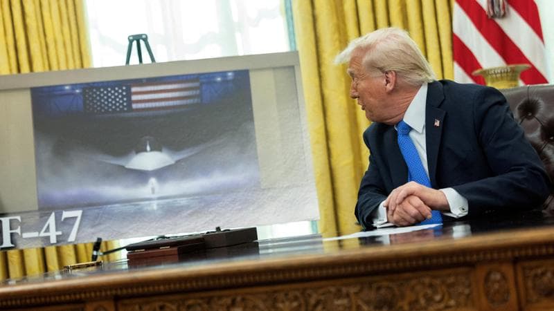 Trump e i due messaggi nascosti dietro all’annuncio del supercaccia F-47