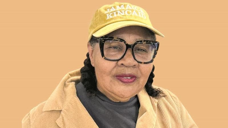 Jamaica Kincaid in una foto di Raffaella De Santis