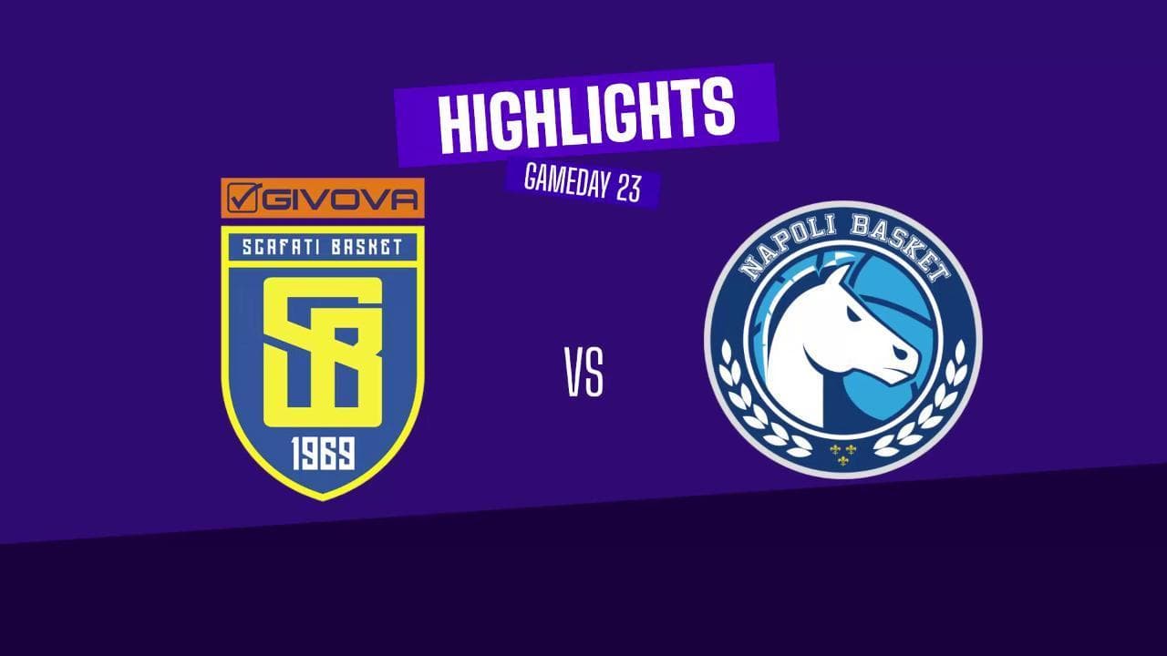 Basket serie A, gli highlights di Scafati-Napoli