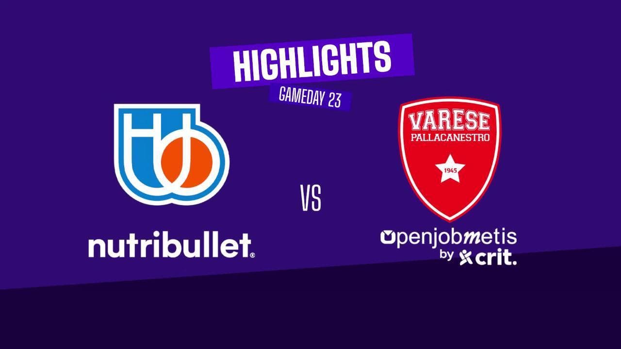 Basket serie A, gli highlights di Varese vs Treviso