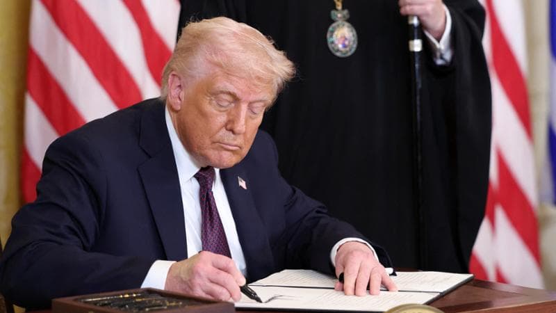 Il presidente Usa Donald Trump
