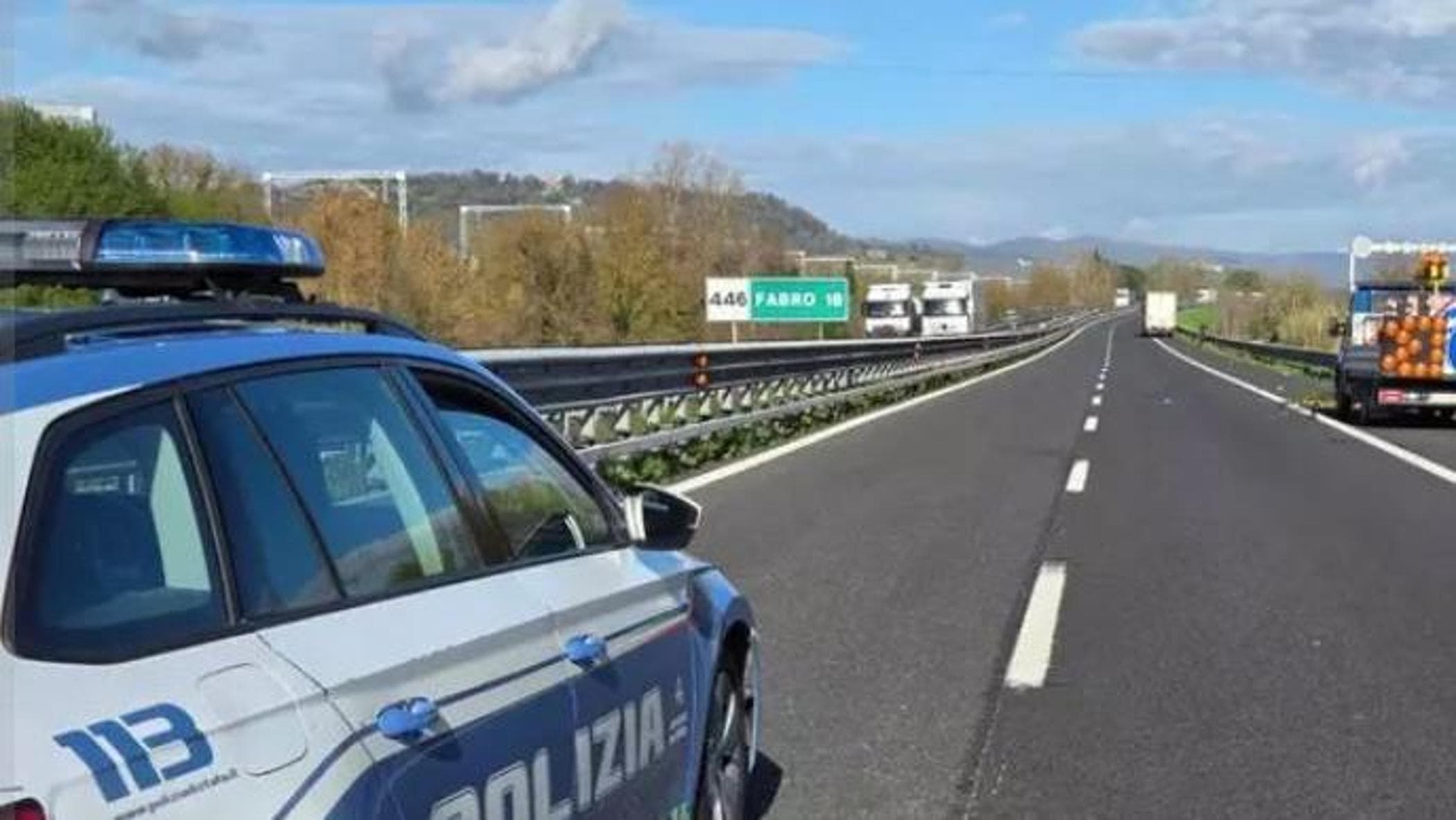 Orvieto, işçi bir kamyon tarafından boğulmuş öldü: A1 üzerinde çalışıyordu