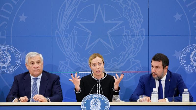 Meloni riunisce i vice dopo le liti, il nodo dell’invio delle truppe