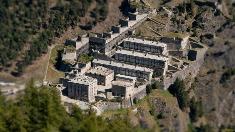 Un'altra veduta del Forte di Fenestrelle