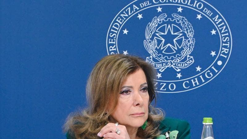 La ministra per le Riforme, Elisabetta Alberti Casellati