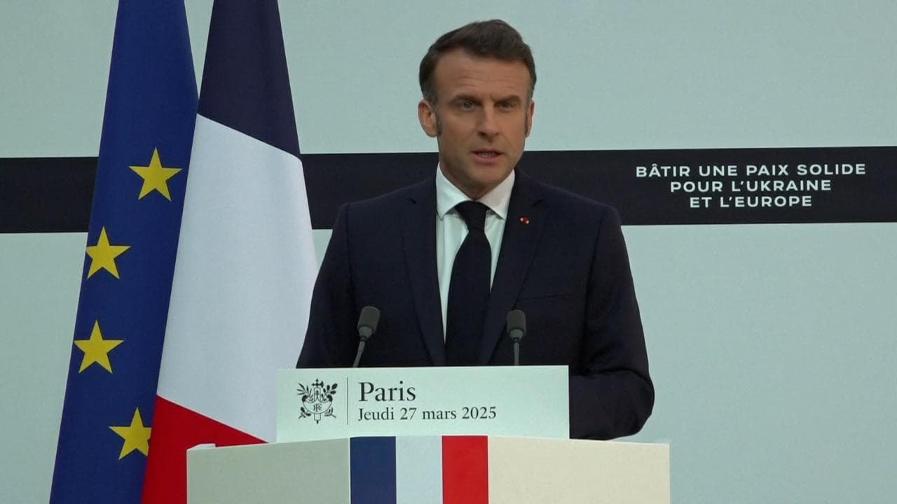 Ucraina, Macron: "Il nostro obiettivo è vincere la pace"