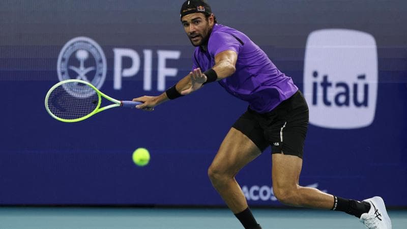 Matteo Berrettini fuori ai quarti a Miami: Fritz vince al terzo dopo una maratona