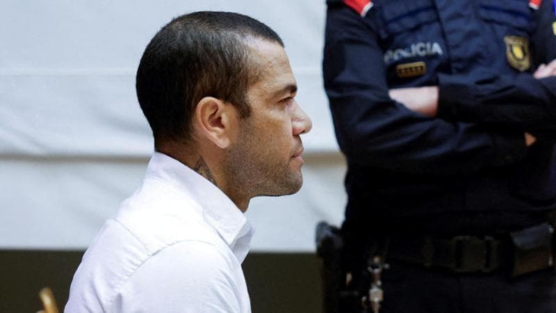 Dani Alves in aula