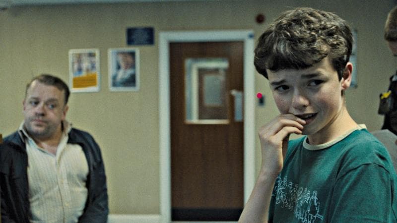 Adolescence. Owen Cooper as Jamie Miller in Adolescence. Cr. Courtesy of Netflix © 2024