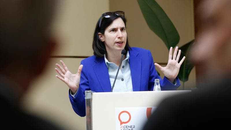 La segretaria del Pd, Elly Schlein

