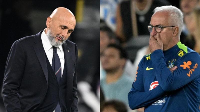 Luciano Spalletti e Dorival Junior