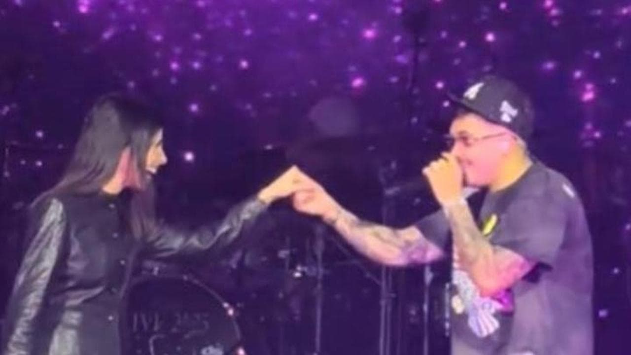 Roma, Giorgia sul palco al concerto di Geolier: duetto inedito di "La cura per me"