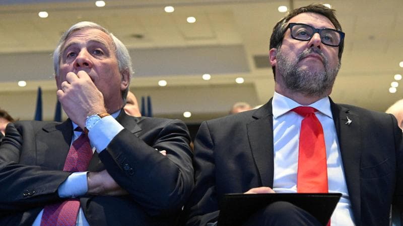 Antonio Tajani e Matteo Salvini