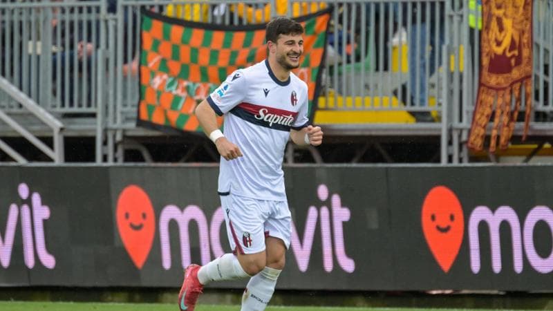 Riccardo Orsolini, attaccante del Bologna