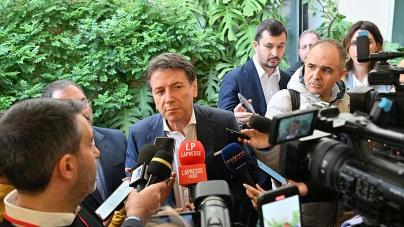 Il presidente del M5S, Giuseppe Conte

