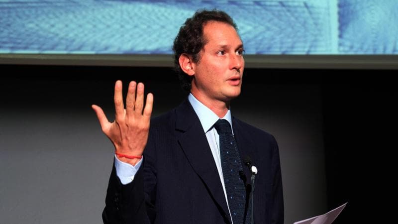 Il presidente di Stellantis, John Elkann
