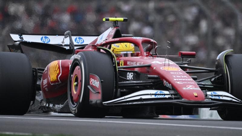 La Ferrari di Hamilton